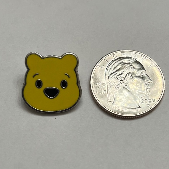 2 Disney Pins - Mickey Mouse Watermelon Head & Winnie the Pooh head - Picture 6 of 7